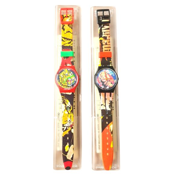 Vintage Swatch ROTELLA SET GZS04 Featuring Marilyn Monroe New Old Stock - Picture 3 of 17